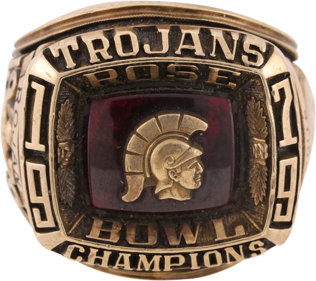 1979 USC Rose Bowl Championship Ring Presented to Timmy White