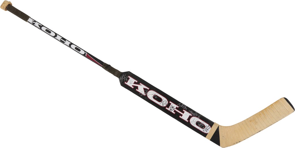 - Patrick Roy Colorado Avalanche Signed Game Used Stick