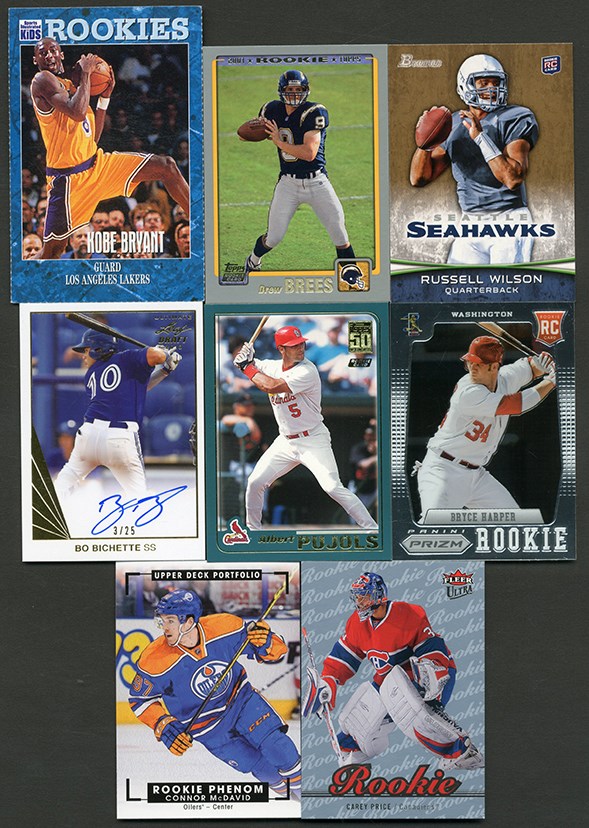 Baseball and Trading Cards - Modern Sports Collection with Autographs, Rookies, & Memorabilia (160)