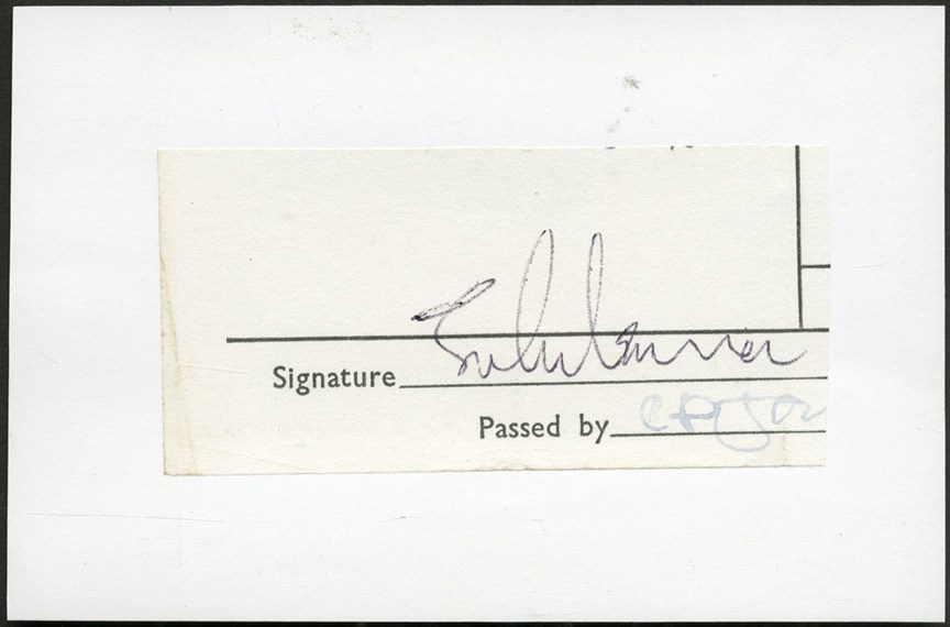 - John Lennon Signature (Beckett)