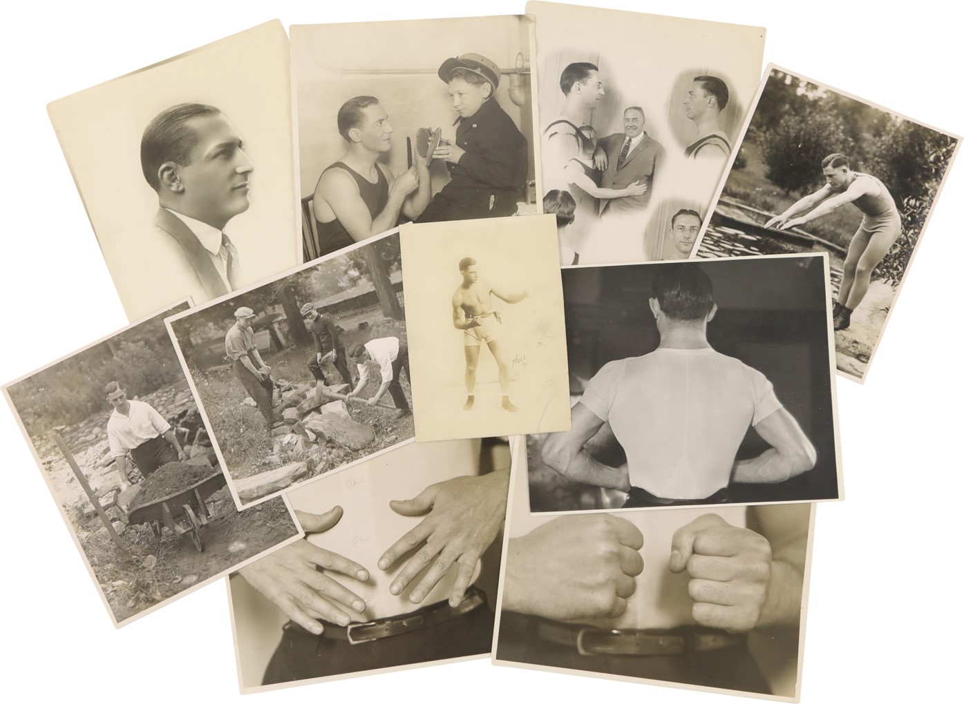 The Brown Brothers Collection - Ten Nice Benny Leonard Photographs
