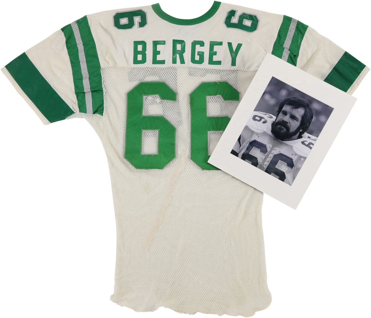 The Philadelphia Eagles Collection - Circa 1977 Bill Bergey Philadelphia Eagles Game Worn Jersey (Photo-Matched)