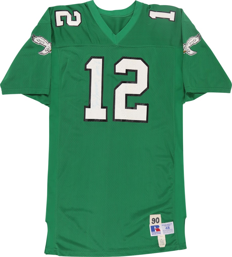 The Philadelphia Eagles Collection - 1990 Randall Cunningham Philadelphia Eagles Signed Game Worn Jersey