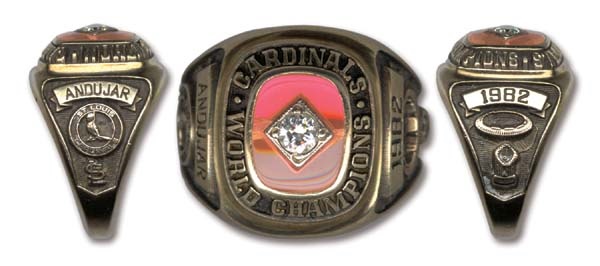 Jewelry and Pins - 1982 Joaquin Andujar World Series Wives' Ring