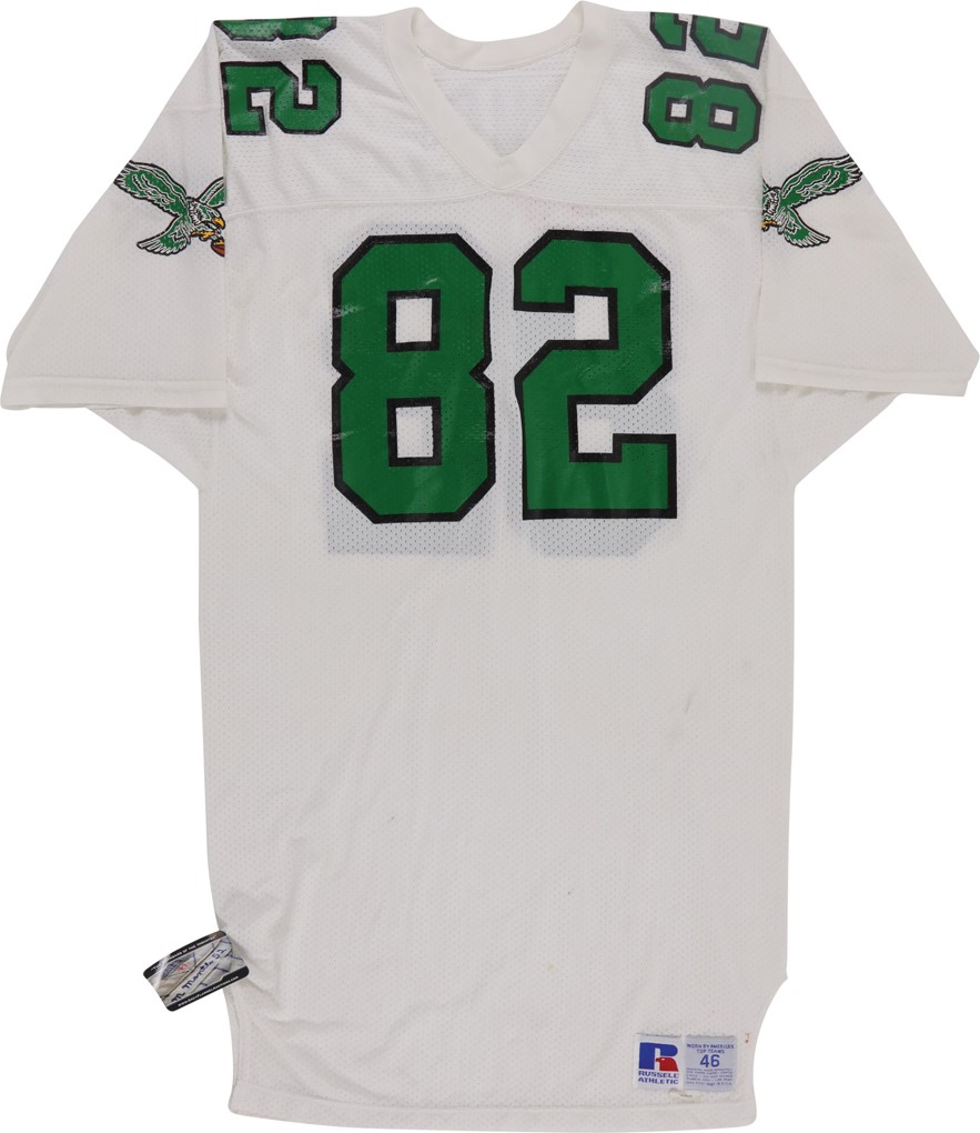 - Late 1980s Mike Quick Philadelphia Eagles Game Worn Jersey