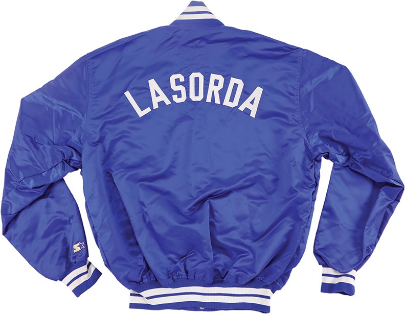 - Tommy Lasorda Los Angeles Dodgers Game Worn Jacket