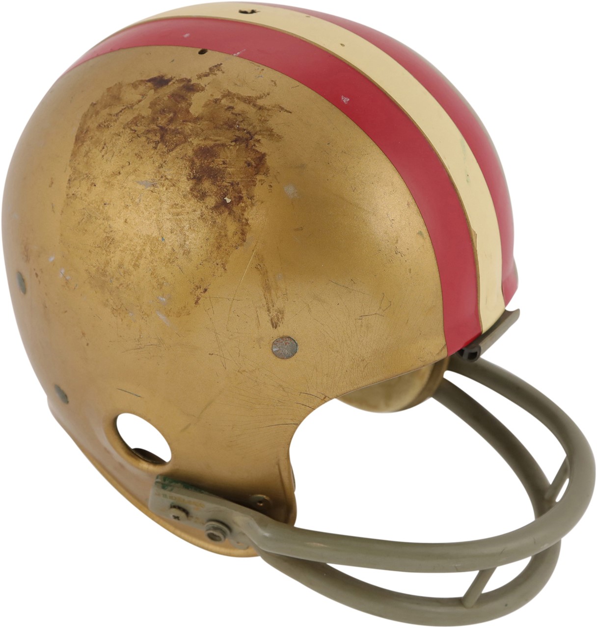 The Philadelphia Eagles Collection - 1965 Norm Snead Pro Bowl Philadelphia Eagles Game Worn Helmet (MEARS)
