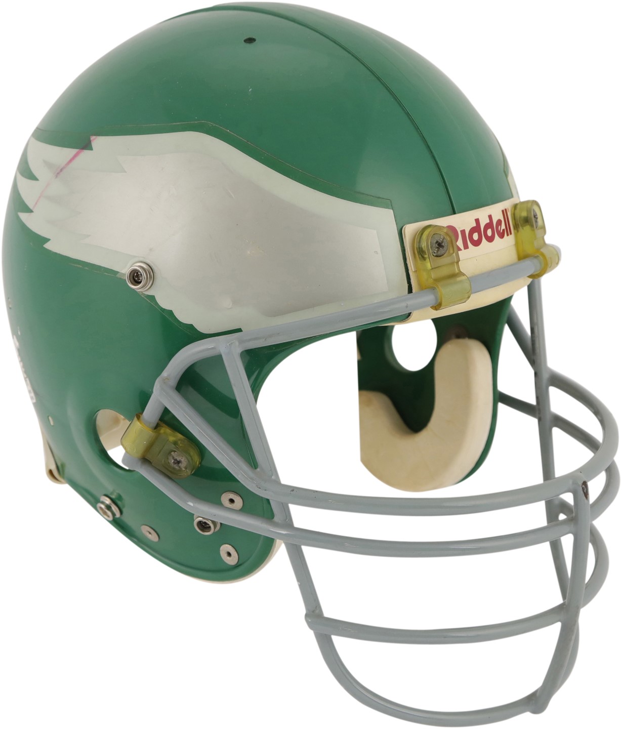 - Circa 1991 Randall Cunningham Philadelphia Eagles Game Worn Helmet