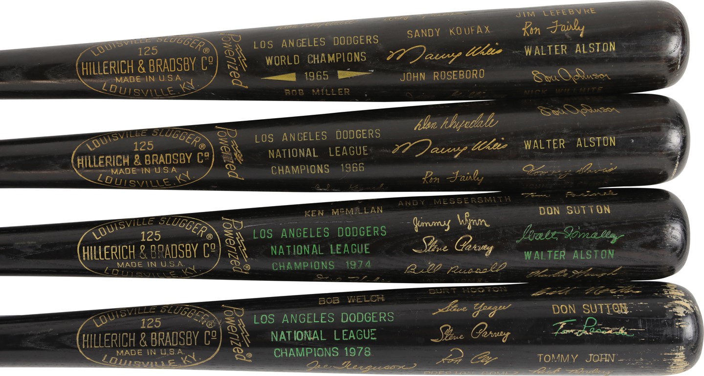 - Los Angeles Dodgers Black Bat Collection (4)