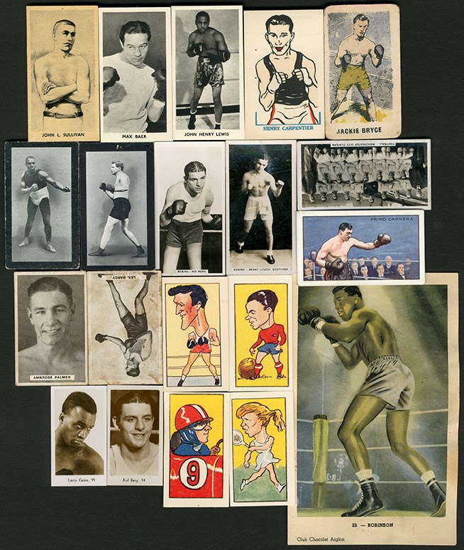 Boxing Cards - 1901-1979 Sports & Non-Sports Card Collection with Complete Sets (1,400+ Cards)