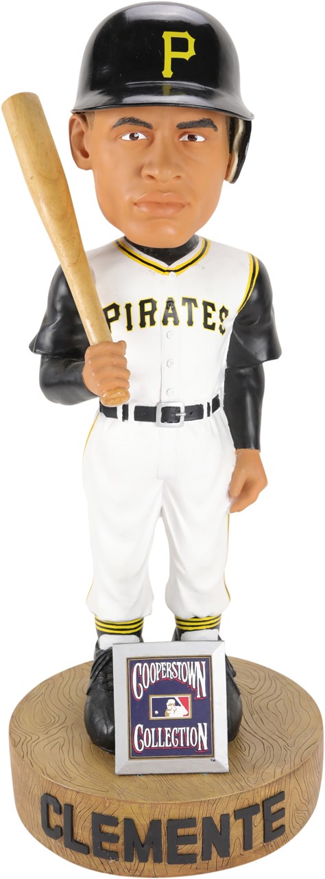 Clemente and Pittsburgh Pirates - Giant Roberto Clemente Bobbin' Head Doll