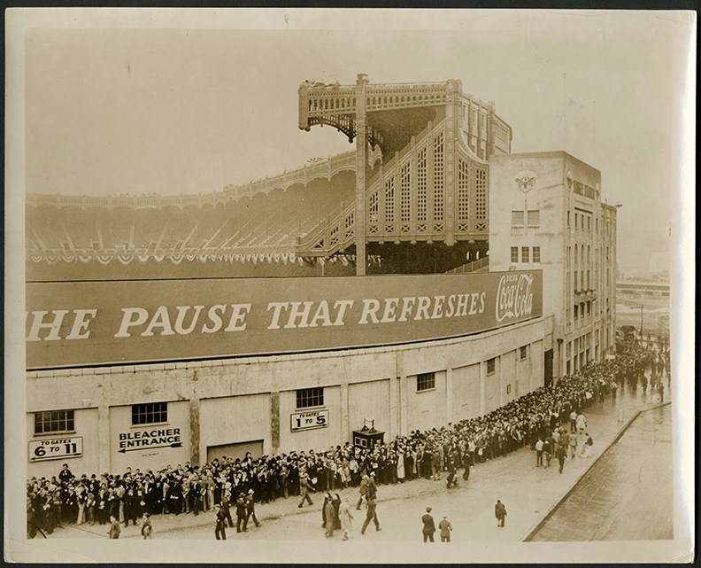 - 1930s Exterior View of Yankee Stadium