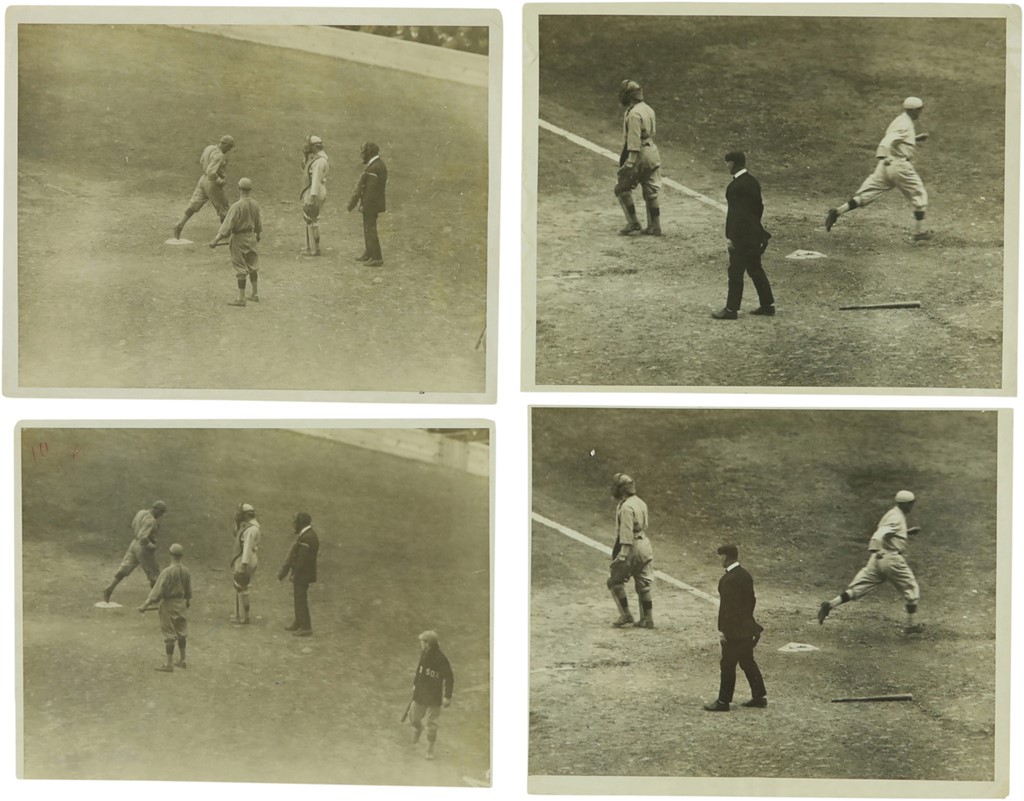 - Twelve 1916 Red Sox vs. Dodgers World Series Photographs