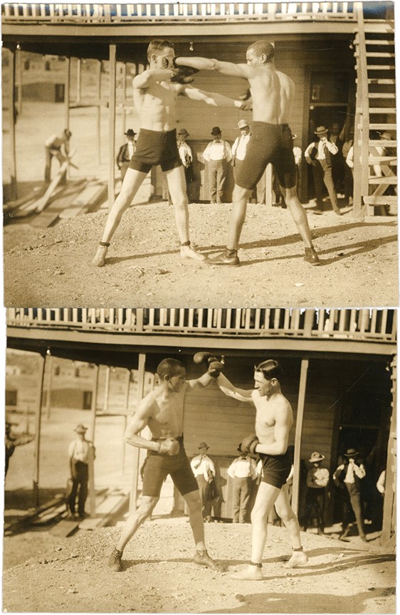 - 1906 Joe Gans & Bat Nelson Photographs (2)