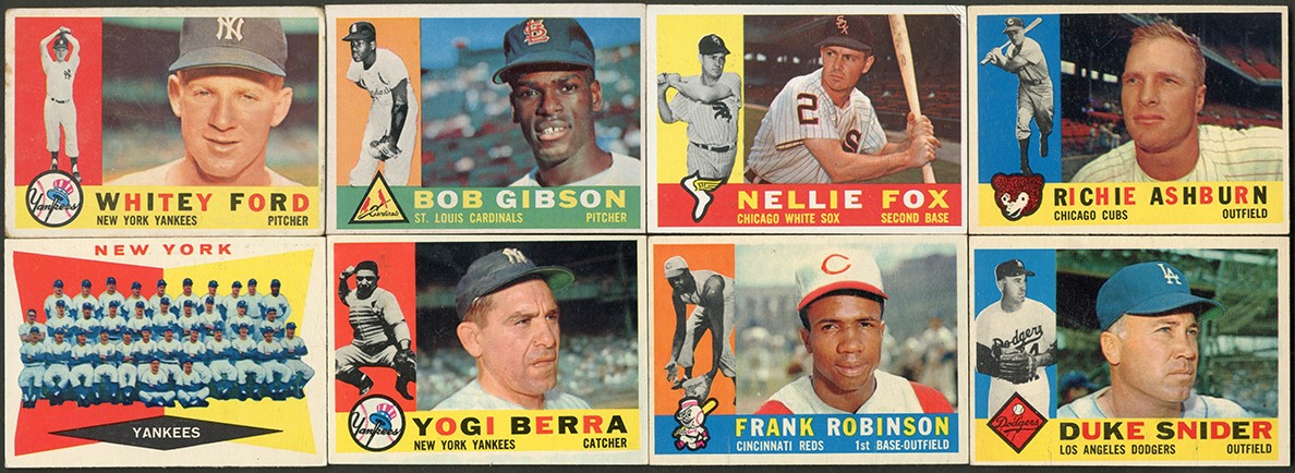 Baseball and Trading Cards - 1960 Topps Baseball Collection (789)