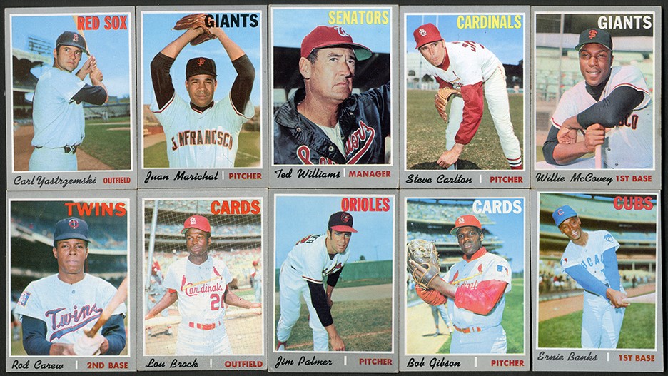 Baseball and Trading Cards - 1970 Topps Baseball Collection (1,139)