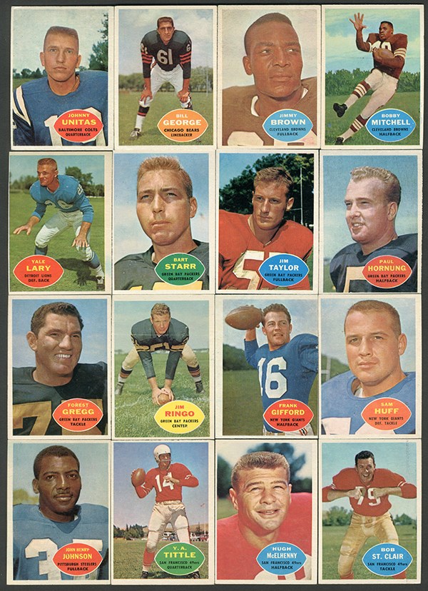 - 1960 Topps Football Complete Set (132)