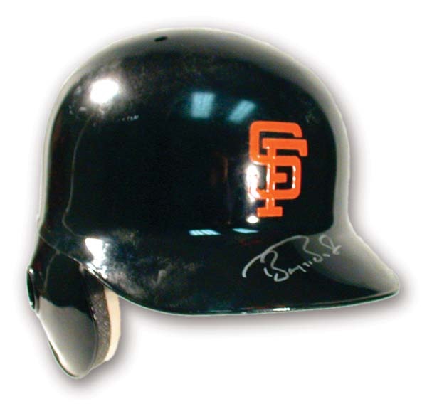 - 1994 Barry Bonds Game Worn Batting Helmet