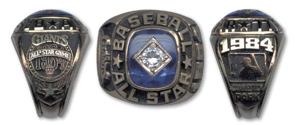 Jewelry and Pins - 1984 Joaquin Andujar All-Star Ring