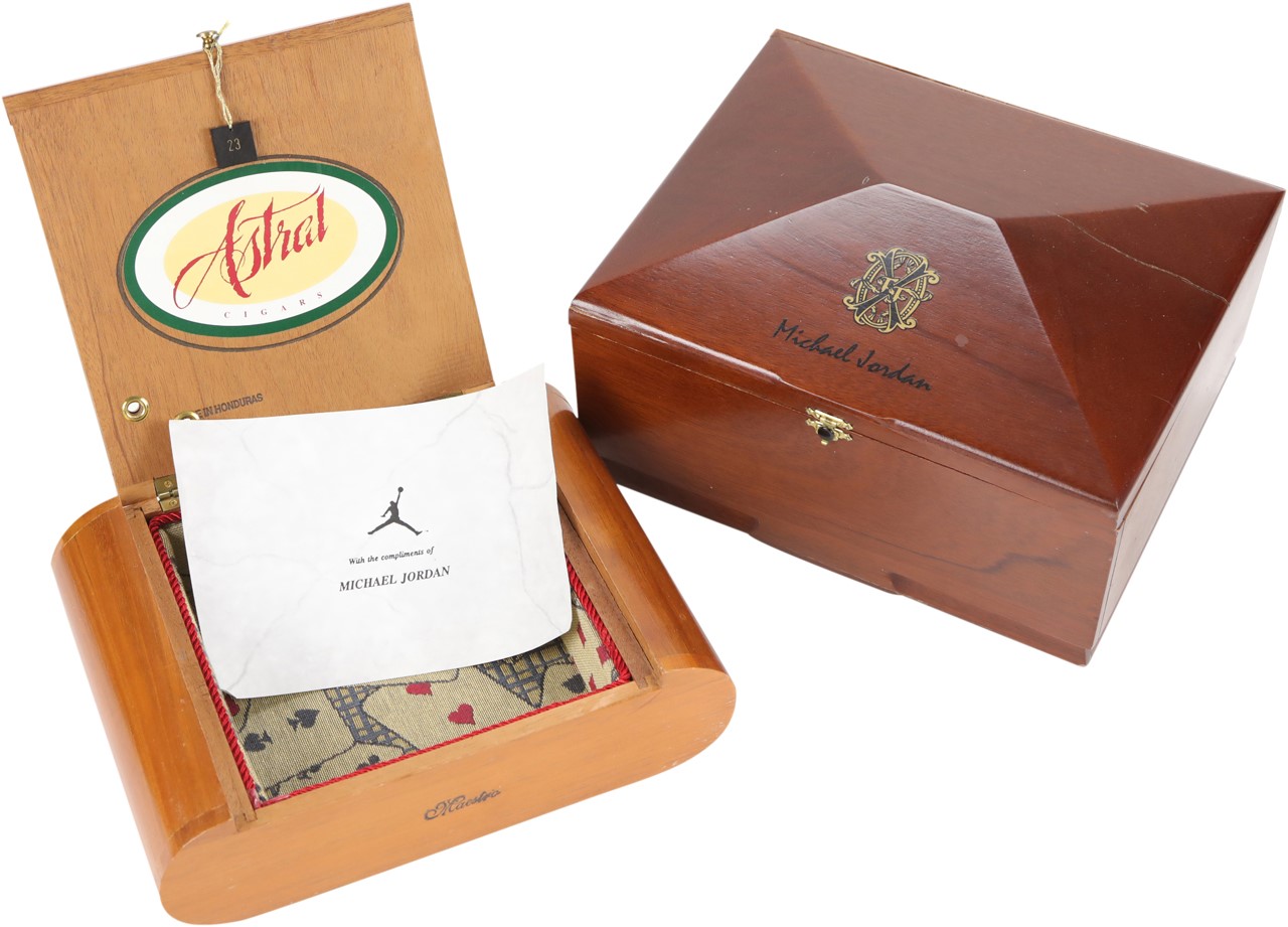 - Michael Jordan's Cigar Boxes Gifted to John Michael Wozniak
