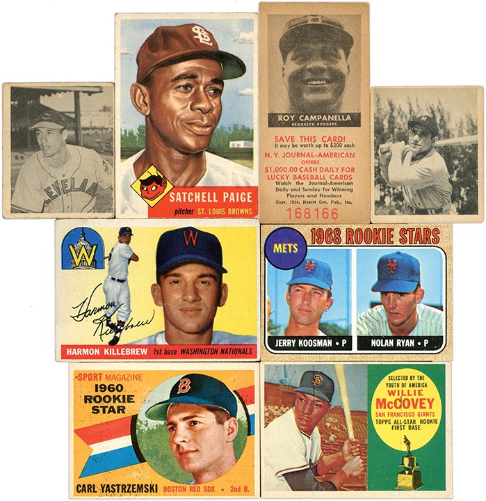Baseball and Trading Cards - 1939-67 Topps, Bowman, Play Ball and More Hall of Famer Collection with Nolan Ryan RC (22)