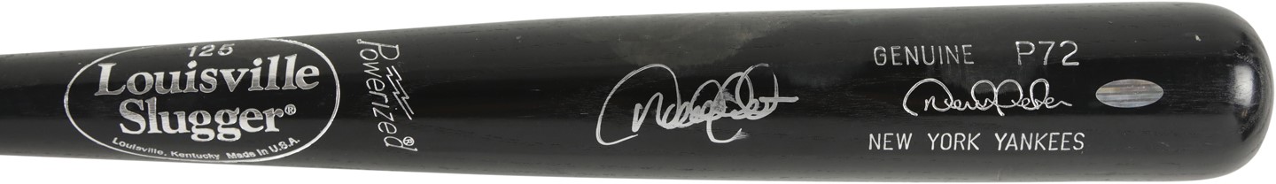- 2006 Derek Jeter New York Yankees Signed Professional Model Bat (Jeter LOA & Steiner)