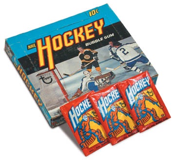 - 1972/73 Topps Hockey Wax Box