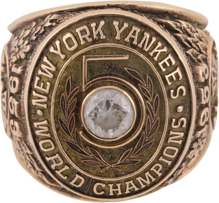 - 1953 New York Yankees World Series Championship Ring
