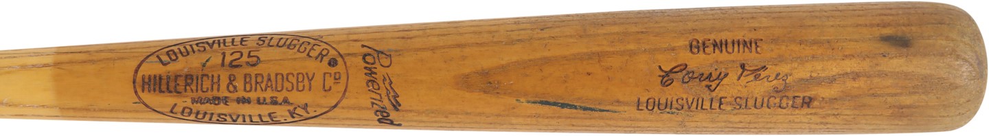 - 1965-68 Tony Perez Cincinnati Reds Game Used Bat (PSA)