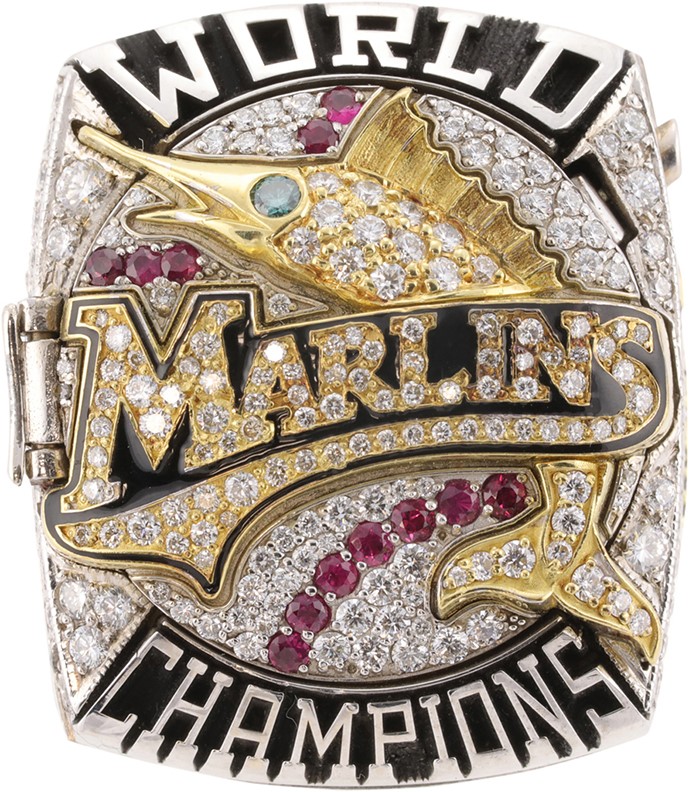 Marlins Scout Collection - 2003 Florida Marlins World Series Championship Ring Timepiece