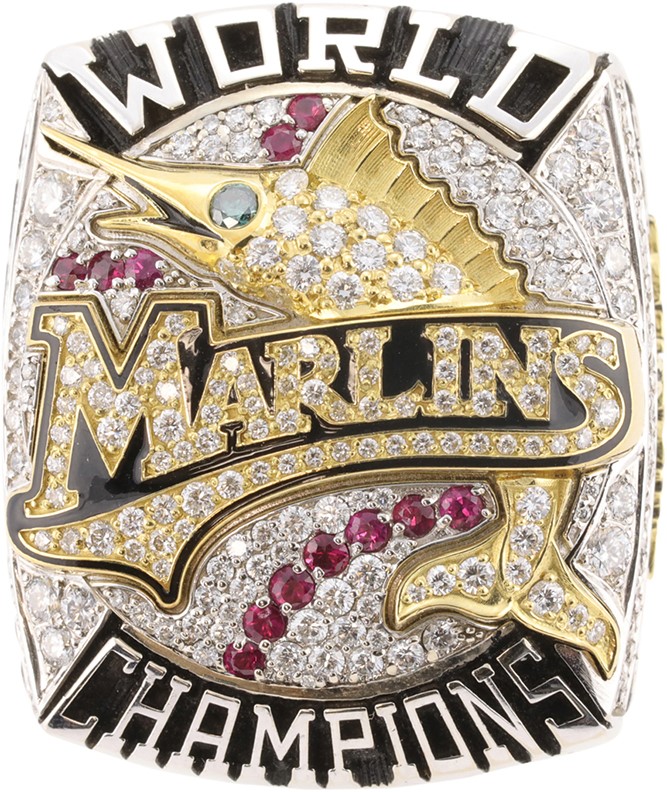 - 2003 Florida Marlins World Series Championship Ring