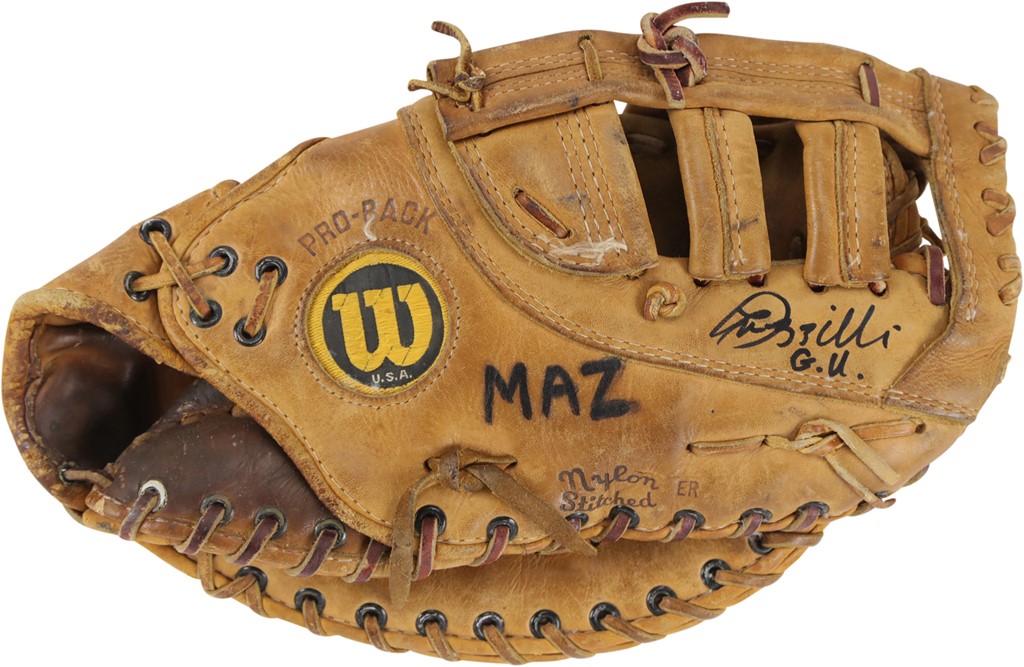 - 1986 Lee Mazzilli World Champion New York Mets Game Used Glove (Photo-Matched)