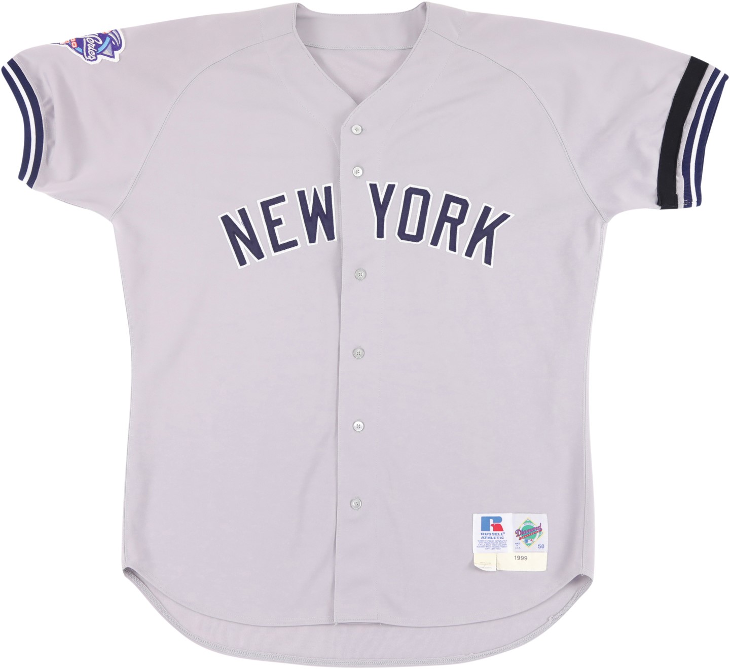 - 2000 Dwight Gooden World Series New York Yankees Signed Worn Jersey