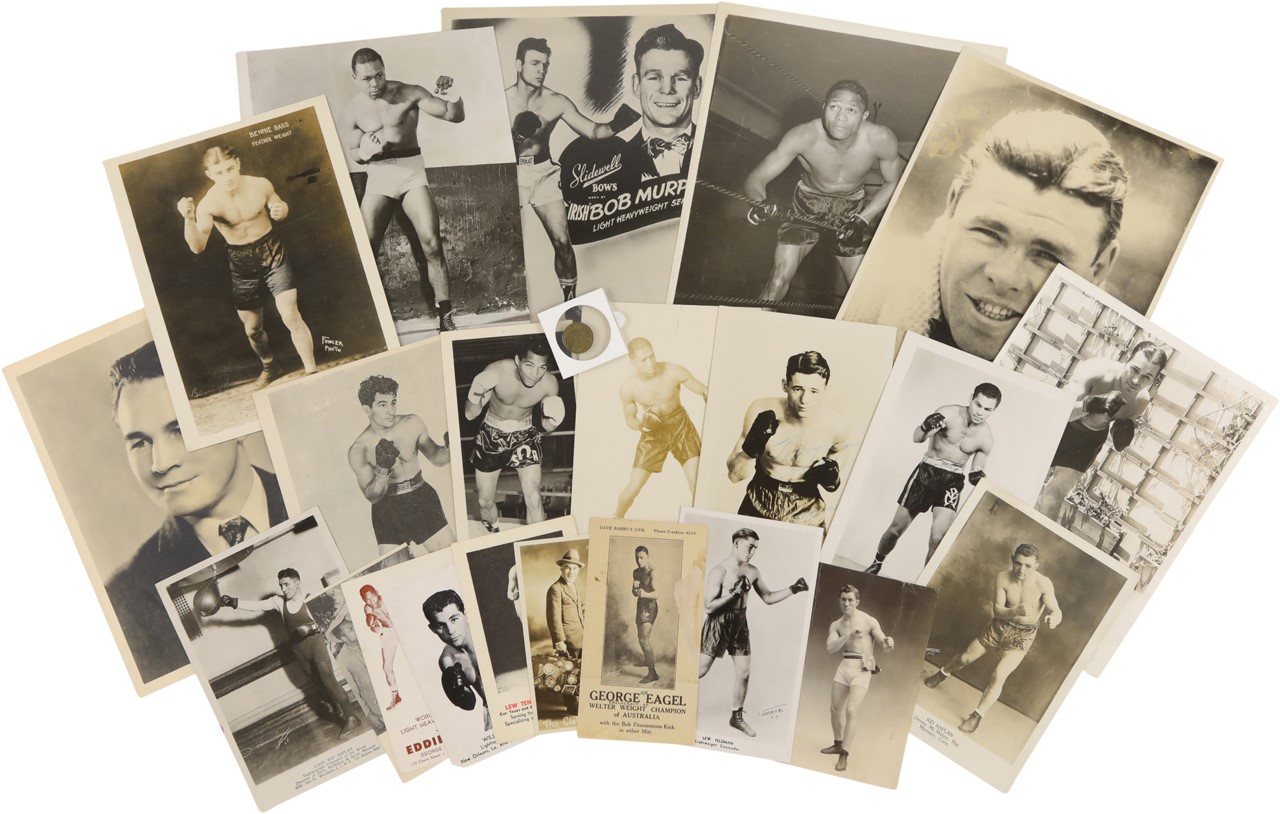 Vintage Boxing Memorabilia Collection