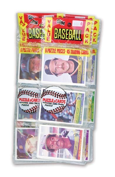 Sports Cards - 1984 Donruss Rack Packs Lot (100)