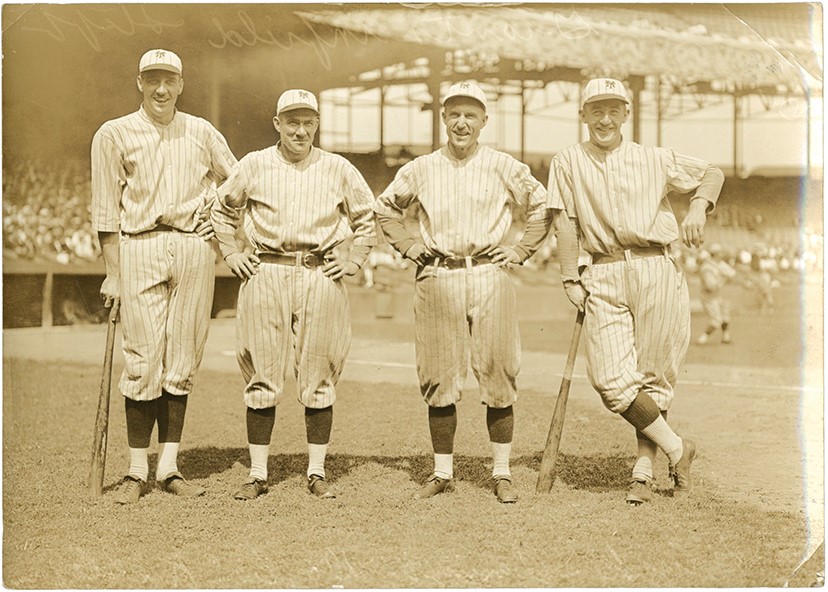 The Brown Brothers Collection - New York Giants Infield Photograph