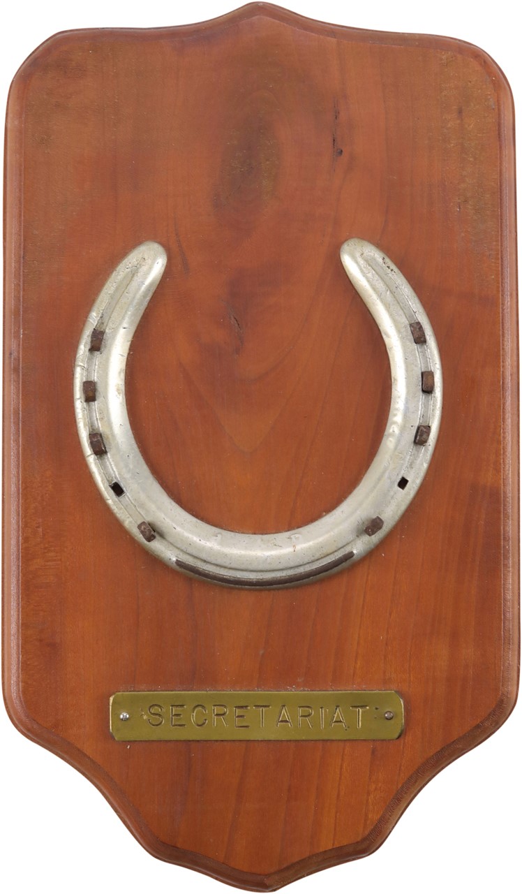 Secretariat Claiborne Farm Stallion Shoe