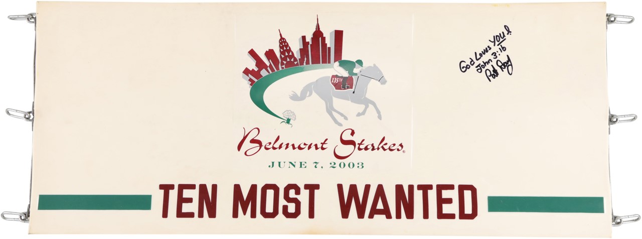 Ten Most Wanted Belmont Stakes Stall Barrier