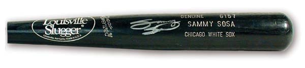 Circa 1991 Sammy Sosa Game Used Bat (34.5").