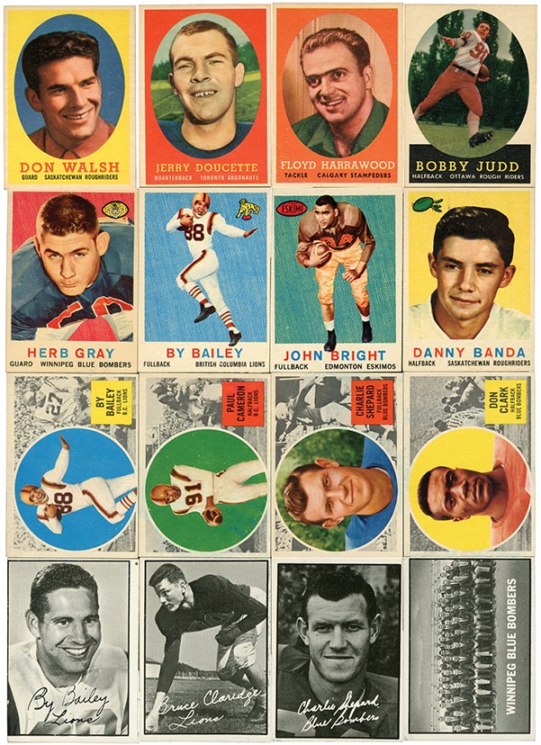 - Large Assortment of CFL Candadian Football Cards (660+)