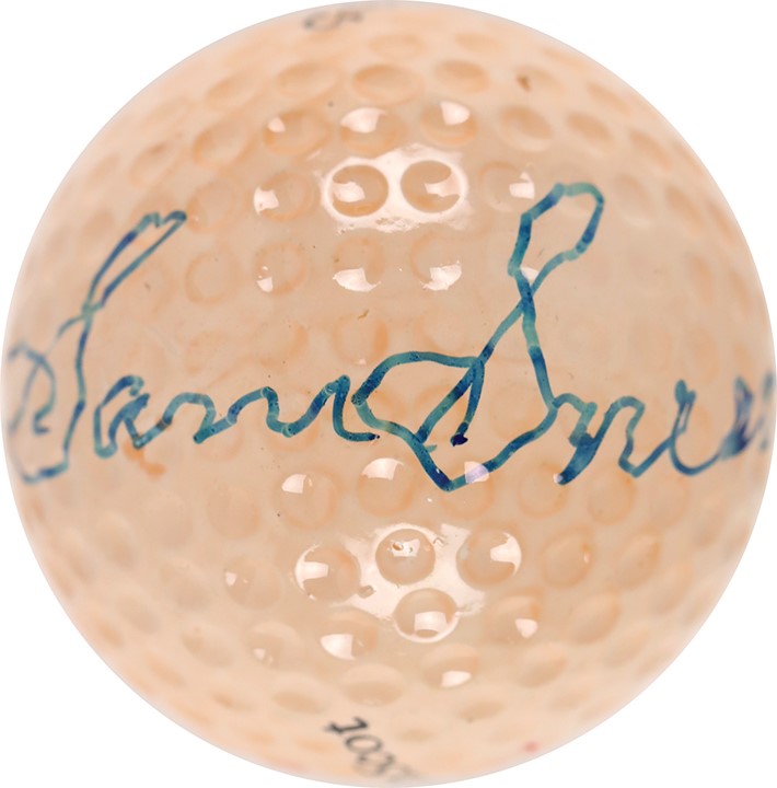 - Sam Snead Vintage Single-Signed Golf Ball