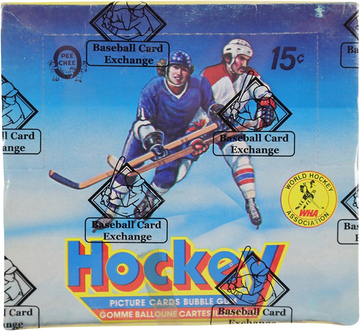 - 1977-78 O-Pee-Chee WHA Hockey Unopened Wax Box (BBCE)