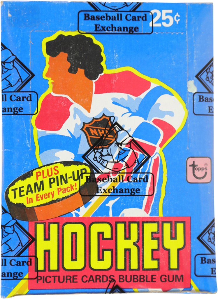 - 1980-81 Topps Hockey Unopened Wax Box (BBCE)