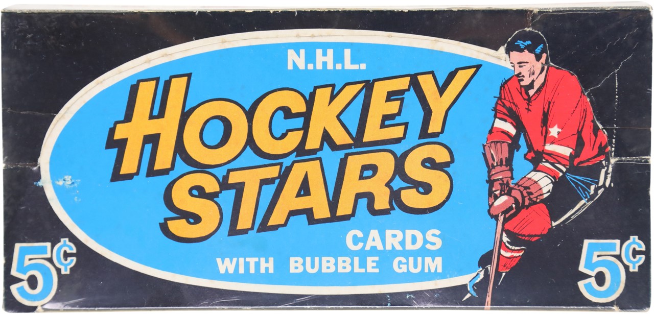 Hockey Cards - 1967-68 Topps Hockey Wax Display Box