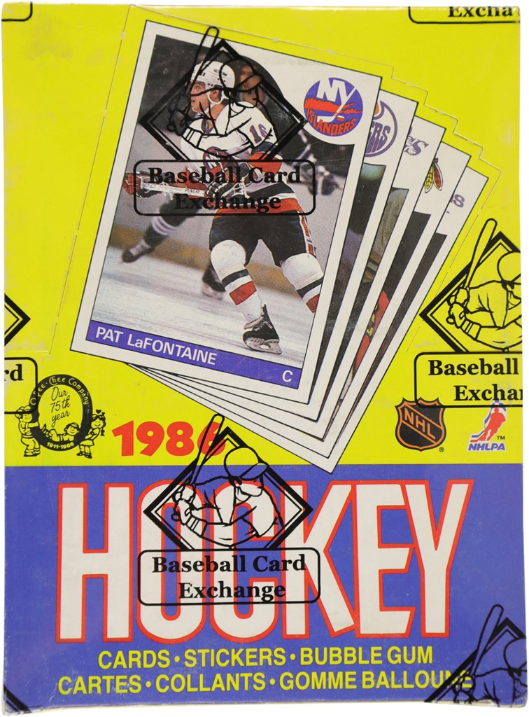 Hockey Cards - 1985-86 O-Pee-Chee Hockey Unopened Wax Box (BBCE)