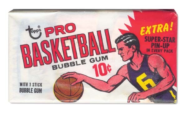 - 1969/70 Topps Basketball Wax Pack