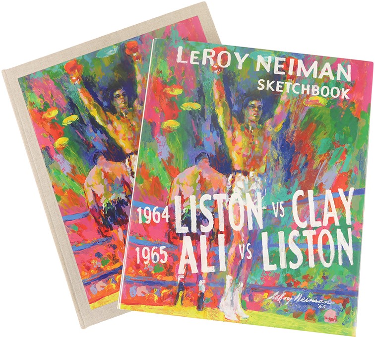 Muhammad Ali & Boxing - LeRoy Neiman Signed Limited Edition Liston v. Clay/Ali v..Liston Sketchbook (9 of 500)