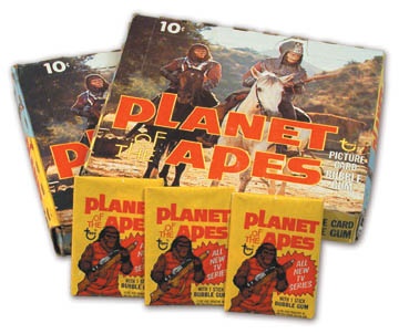 1974 Topps "Planet of the Apes" Wax Boxes (2)