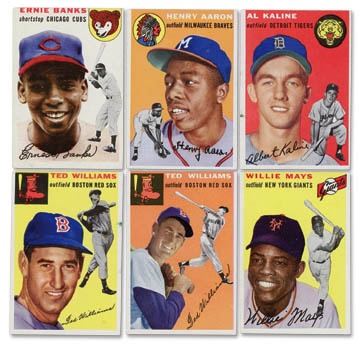 Sports Cards - 1954 Topps Baseball Complete Set