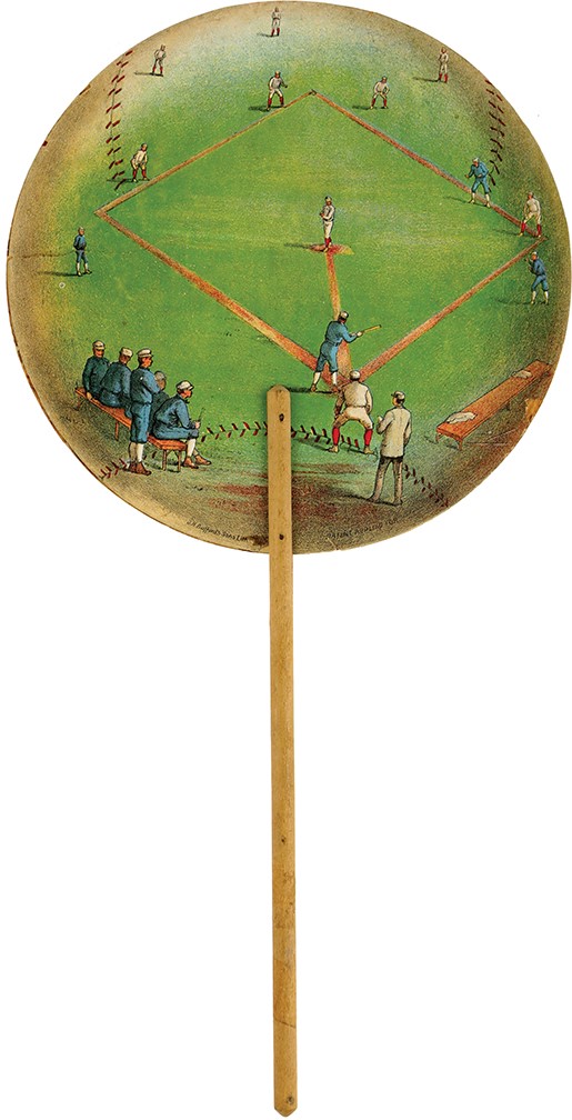 Baseball Memorabilia - 19th Century Baseball Fan